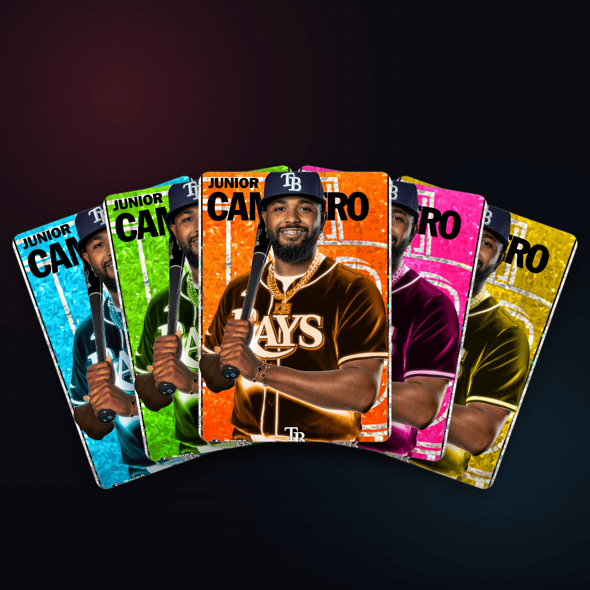 2026 MLB Base ICONs - Rainbow Reward - Junior Caminero