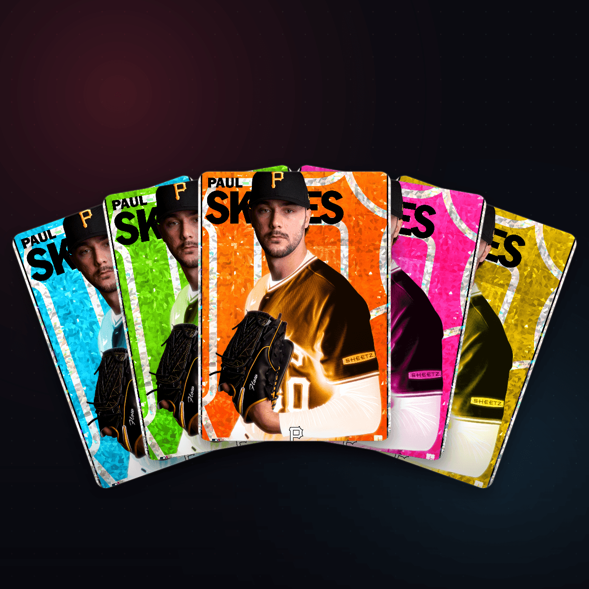 2026 MLB Base ICONs - Rainbow Reward - Paul Skenes