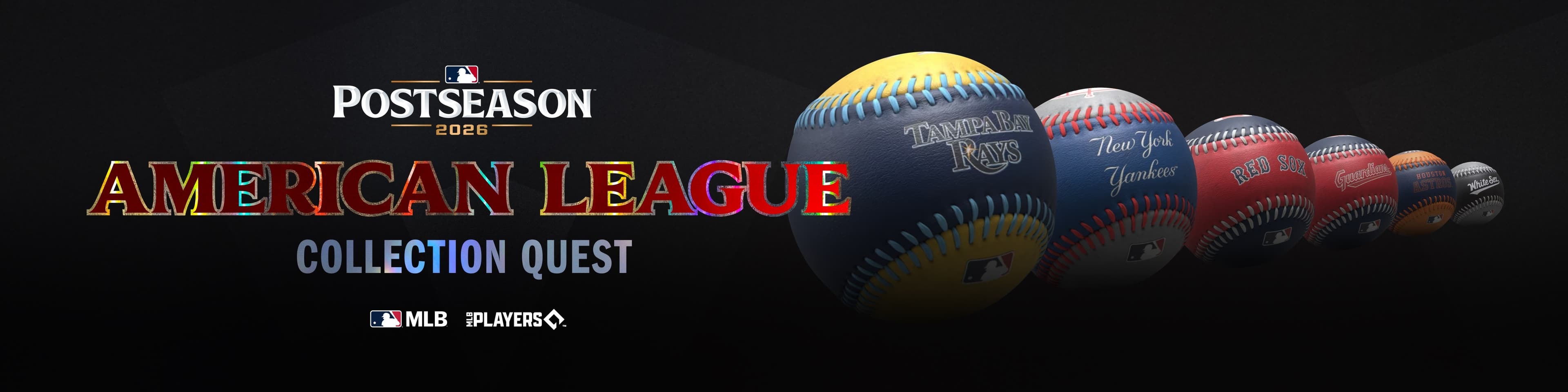 2026 MLB Postseason American League Team Ball Quest